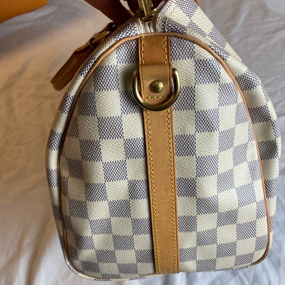 🎈SOLD🎈💎 Louis Vuitton Speedy 30 Damier Azur B - Picture 4 of 16